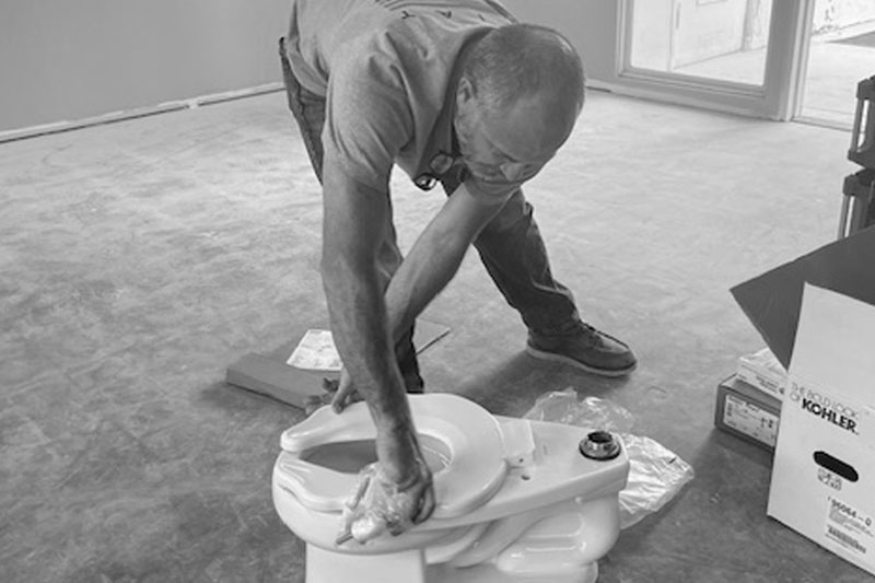 toilet repair JTS Plumbing